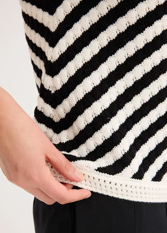 Pletený top, bonprix