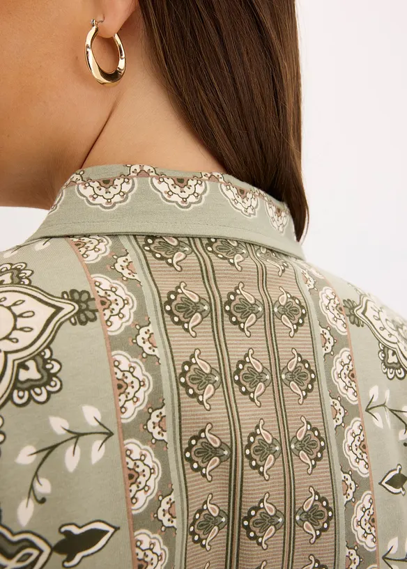 Oversize úpletová halenka, bonprix