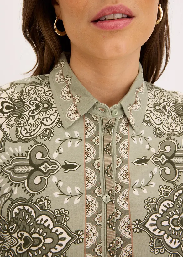 Oversize úpletová halenka, bonprix