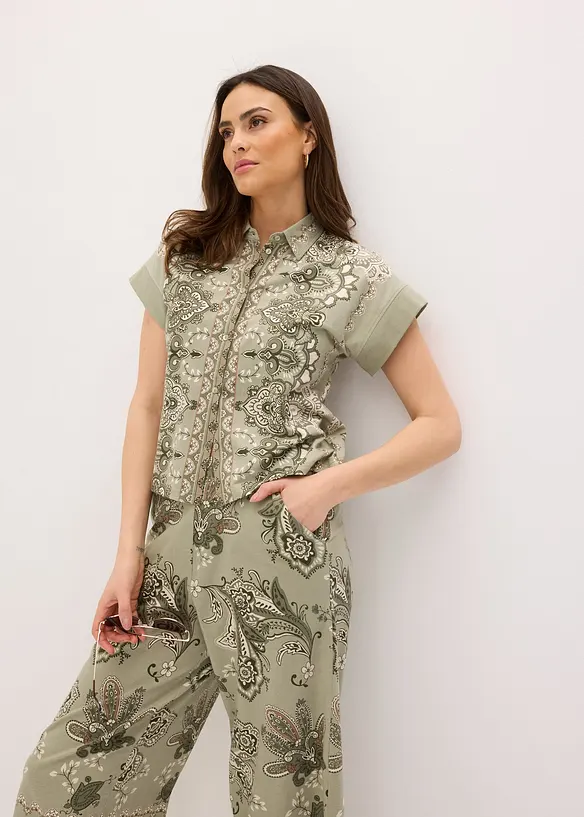 Oversize úpletová halenka, bonprix