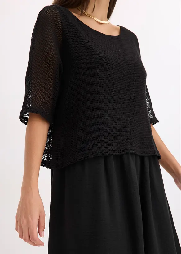 Šaty se vzhledem 2 v 1, bonprix