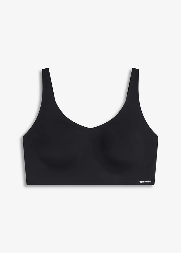 Vyztužen&aacute; podprsenka Feel Comfort, laserově vyřez&aacute;van&aacute;, bez kostic, bonprix