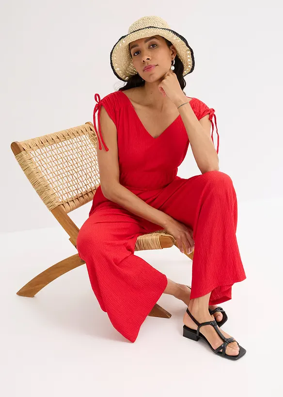 Overal ze strukturovaného krepu, bonprix