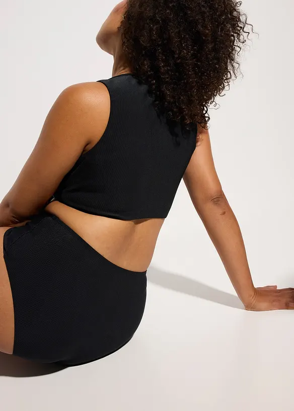 Bikiny s podprsenkovým topem z recyklovaného polyesteru (2dílná souprava), bonprix