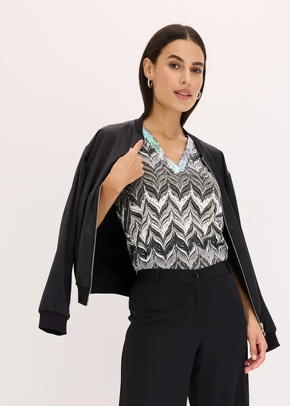 Top s pajetkami, bonprix