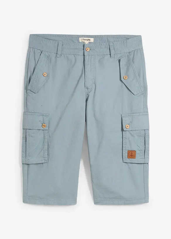 Cargo bermudy z čisté bavlny, Regular Fit, bonprix