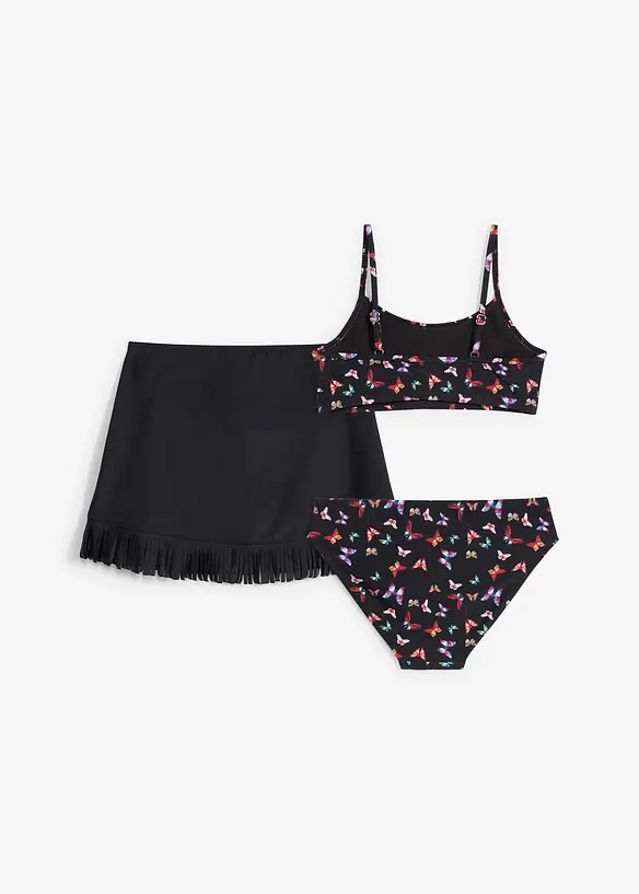 Bikiny a sukně (3dílná souprava), bonprix