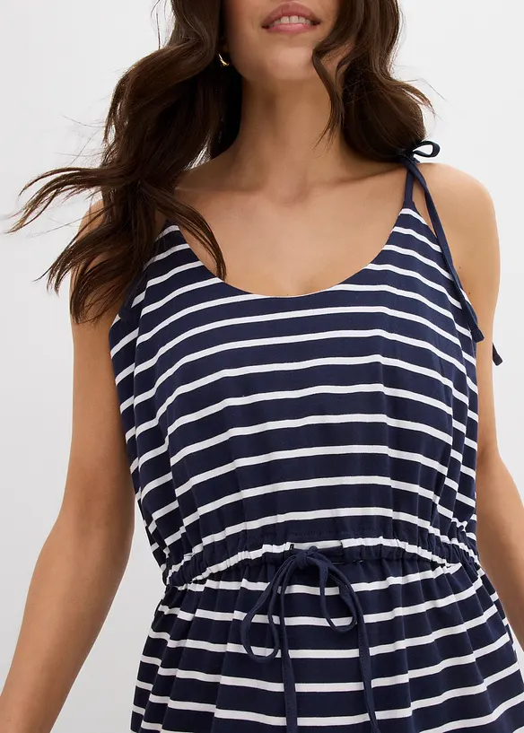 Žerzejové šaty z čisté bavlny (2 ks v balení), bonprix