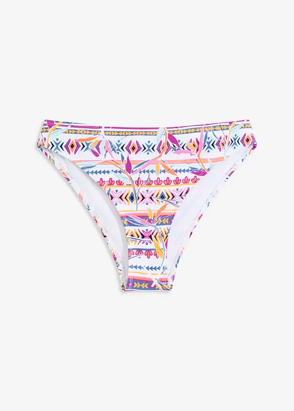 Bikinové kalhotky s vysokým vykrojením nohaviček, bonprix