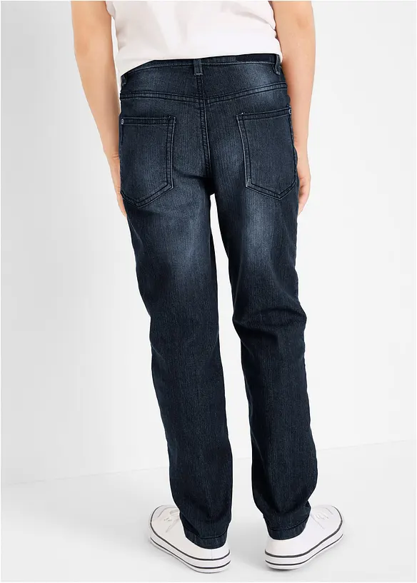 Strečové džíny Slim Fit, s nastavitelným pasem, Straight, bonprix