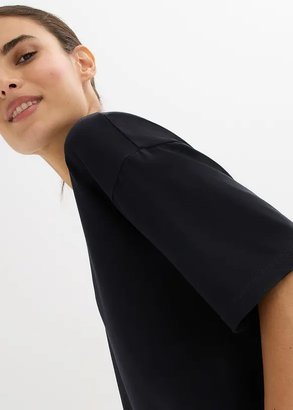 Oversize sportovní triko s bavlnou, rychleschnoucí, bonprix