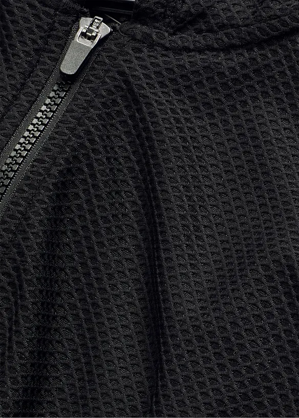 Průhledná sportovní bunda ze síťoviny, oversize, bonprix