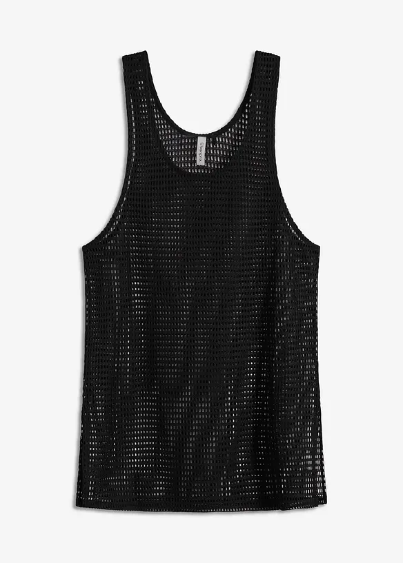 Průhledný plážový top, bonprix