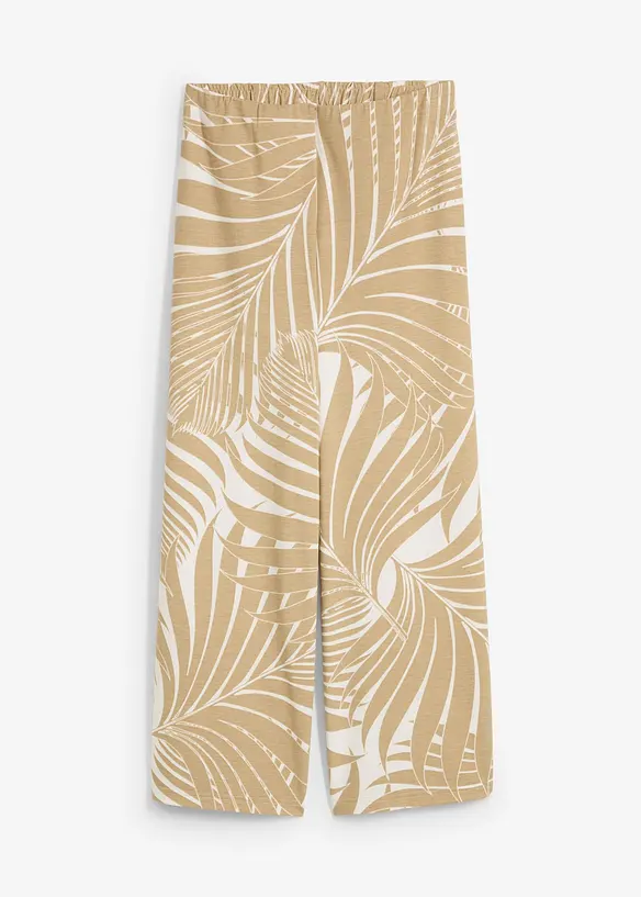 Culotte kalhoty z měkké viskózové směsi, bonprix