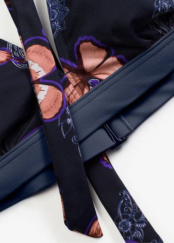 Bikinový top s ramínkem za krk, bonprix