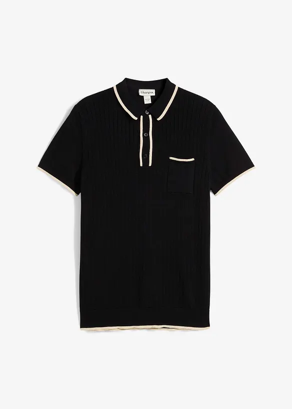 Polo triko s kontrastními detaily, bonprix