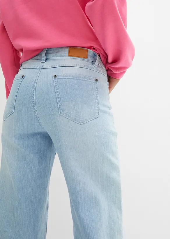 Wide Leg džíny High Waist, bonprix