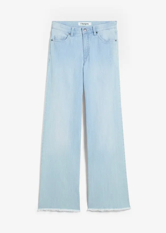 Wide Leg džíny High Waist, bonprix