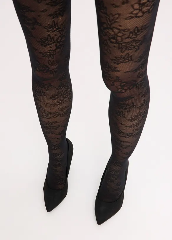 Punčochové kalhoty z krajky, bonprix