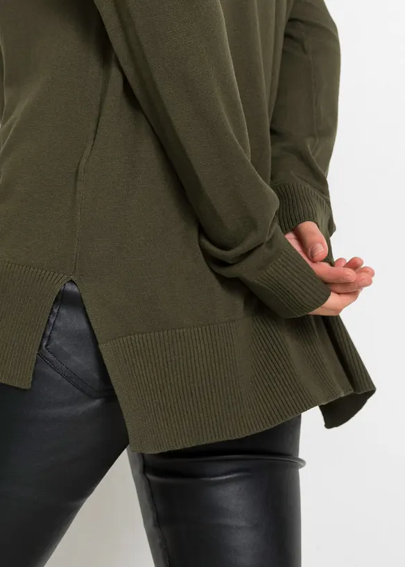Oversize pletený svetr, bonprix