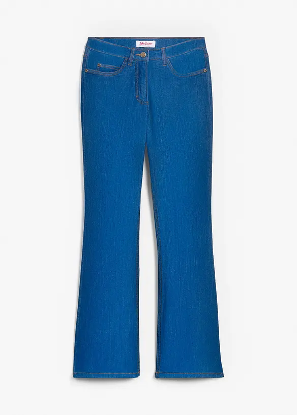 Strečové džíny Bootcut, Mid Waist, bonprix
