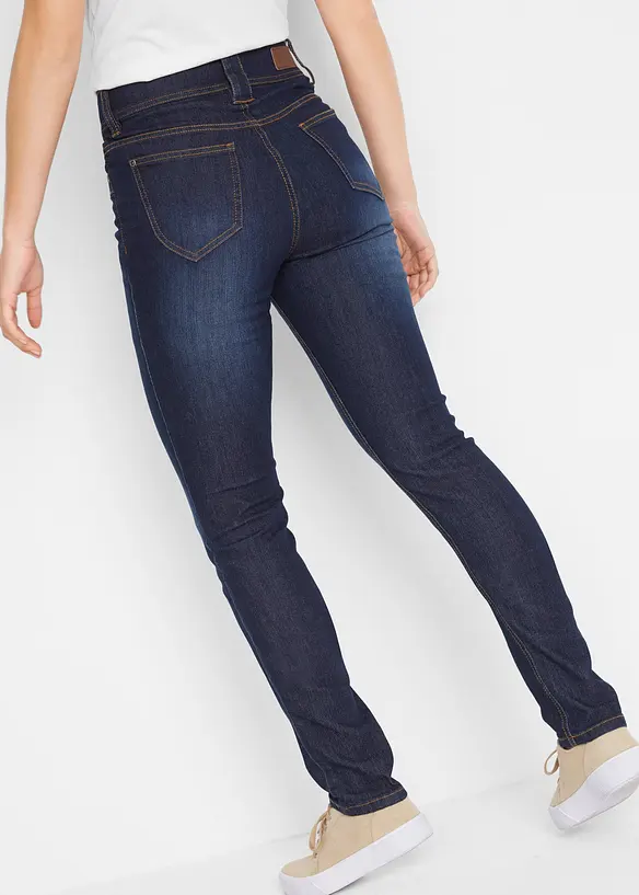 Pohodlné strečové džíny High Waist Slim Fit, bonprix