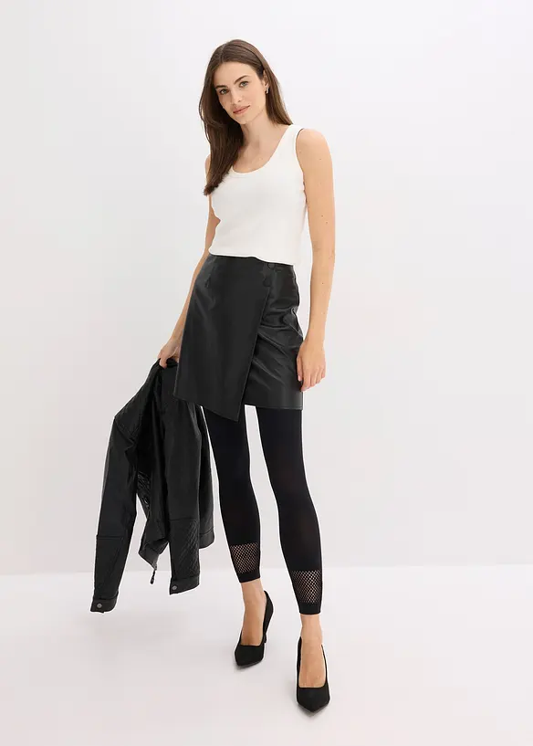 Legíny proti tření stehen, s pohodlným pasem, 80 DEN, bonprix