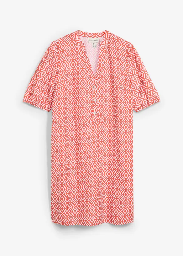 Tunikov&eacute; &scaron;aty ze spl&yacute;vav&eacute; visk&oacute;zy, bonprix