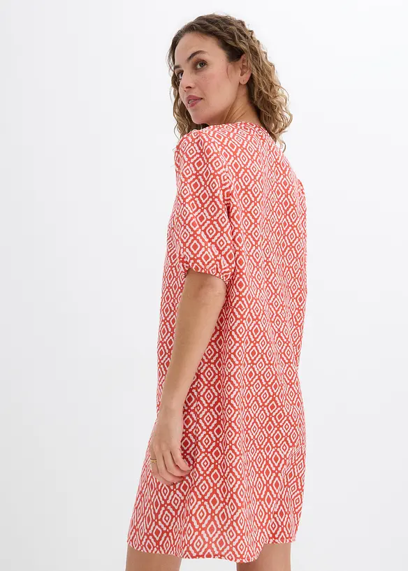 Tunikov&eacute; &scaron;aty ze spl&yacute;vav&eacute; visk&oacute;zy, bonprix