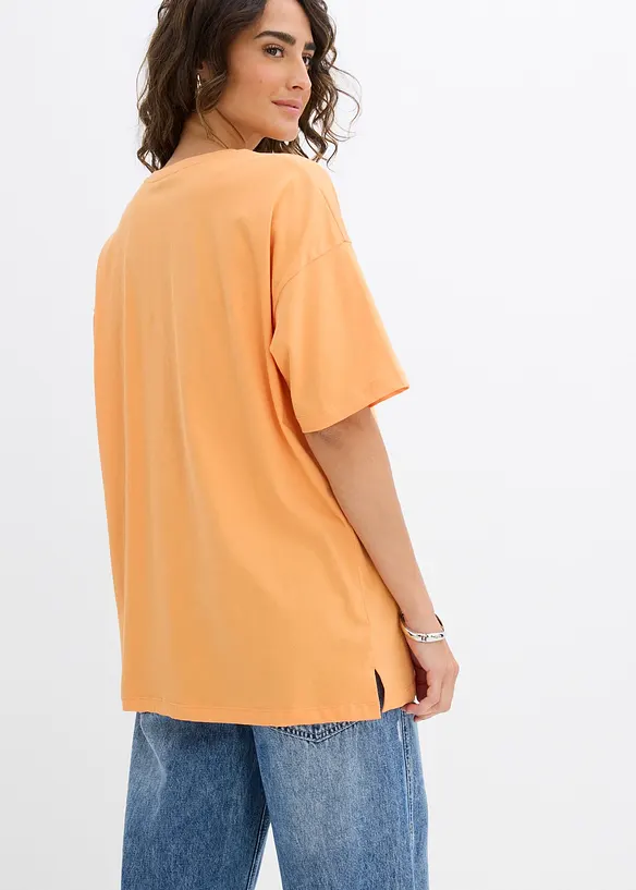 Oversize tričko z čisté organické bavlny, bonprix