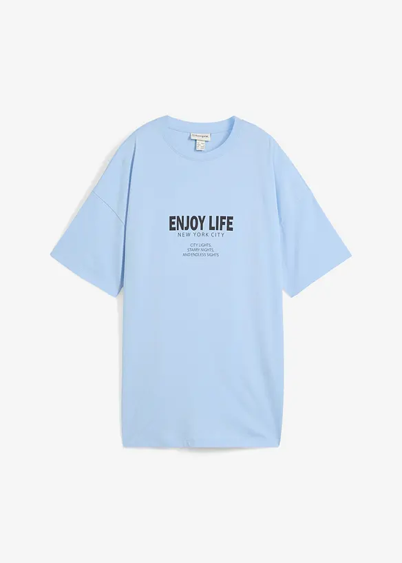 Oversize tričko z čisté organické bavlny, bonprix