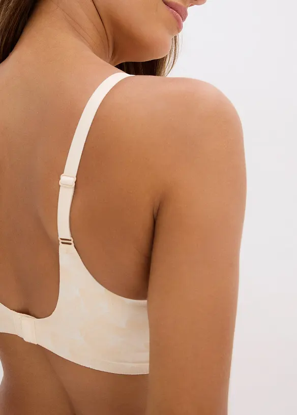 Vyztužená bezešvá braletka Feel Comfort, bonprix