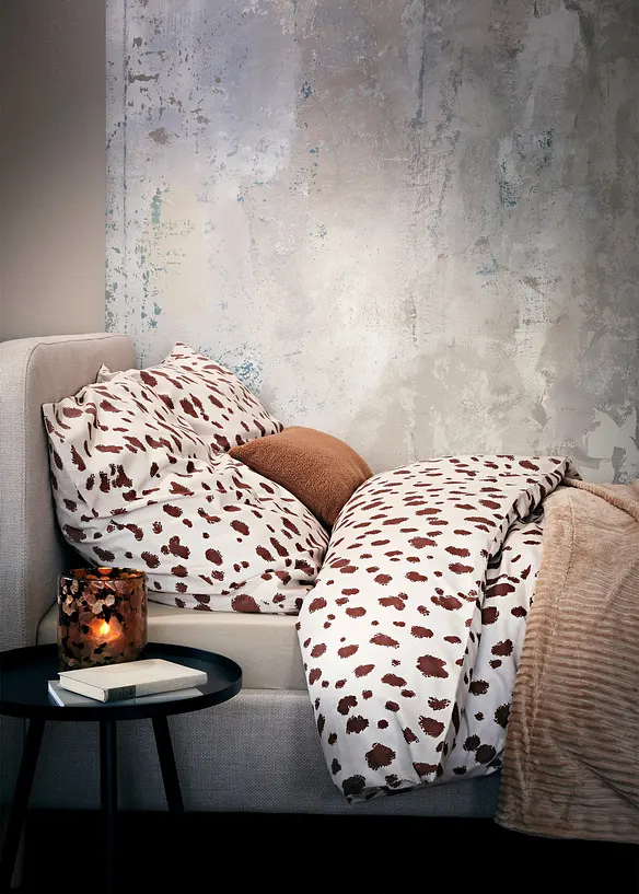 Souprava povlečení s puntíky, bonprix