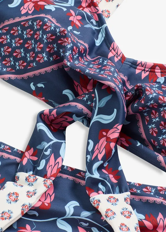 Bikiny s podprsenkovým topem (2dílná souprava), se zavinovacím vzhledem, bonprix