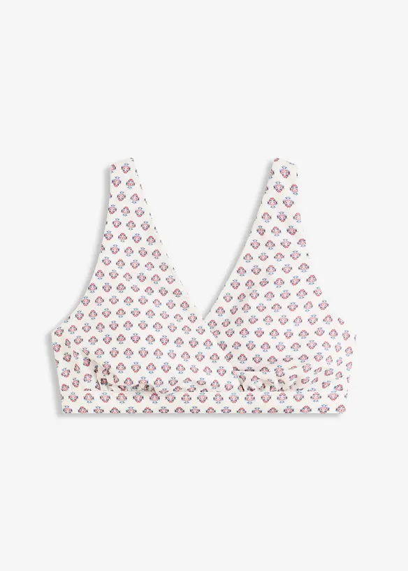 Bikinový top s výstřihem do V, bonprix