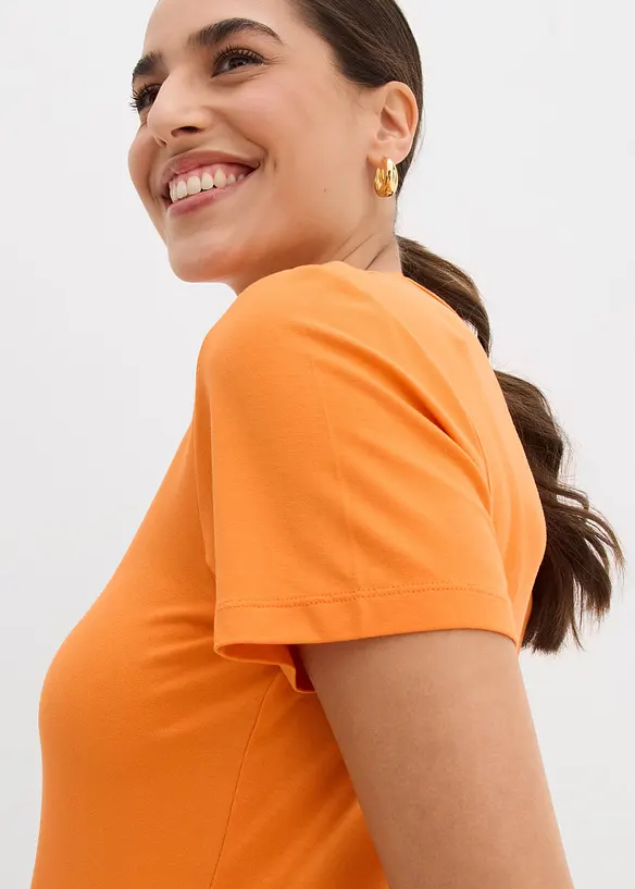 Tričko ze splývavé viskózy, bonprix