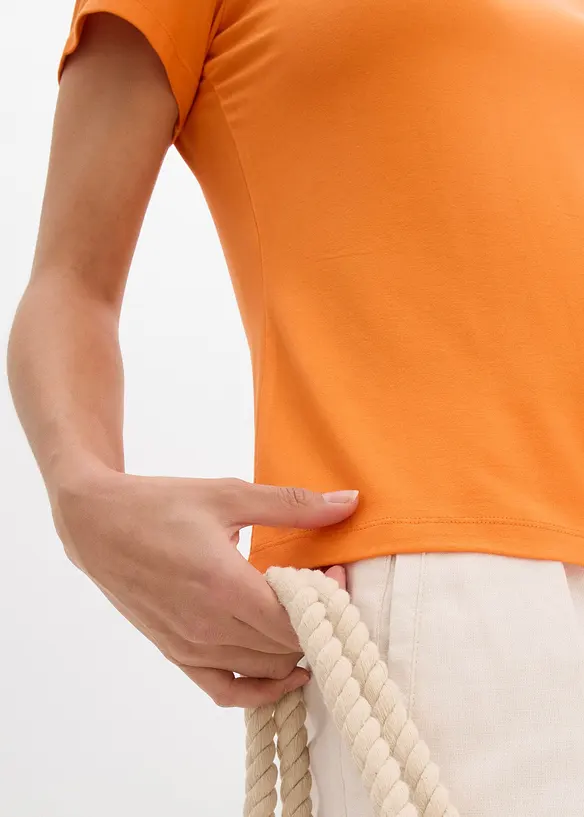 Tričko ze splývavé viskózy, bonprix