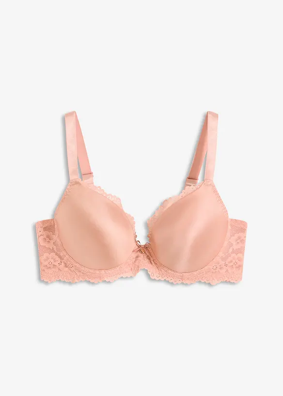 Push-up podprsenka s lesklým efektem, bonprix