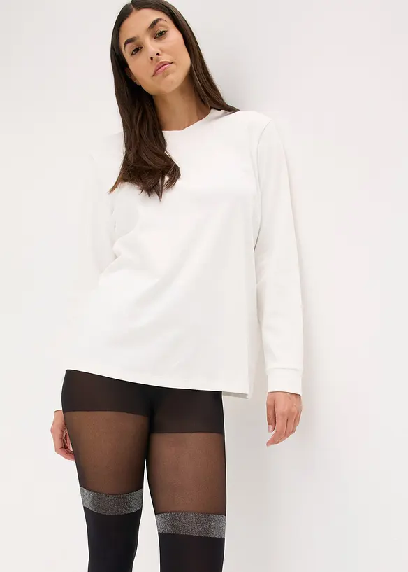 Punčochové kalhoty v nadkolenkovém vzhledu 70 den, s recyklovaným polyamidem, bonprix