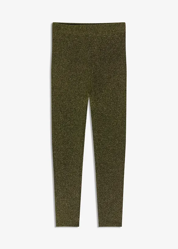 Termo legíny ze třpytivé příze, bonprix