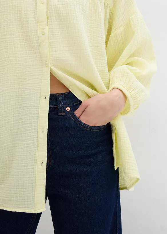 Oversize halenka z mušelínu, bonprix