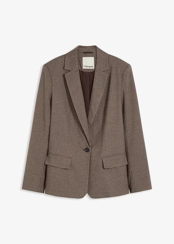 Kostkovaný oversize blejzr, bonprix
