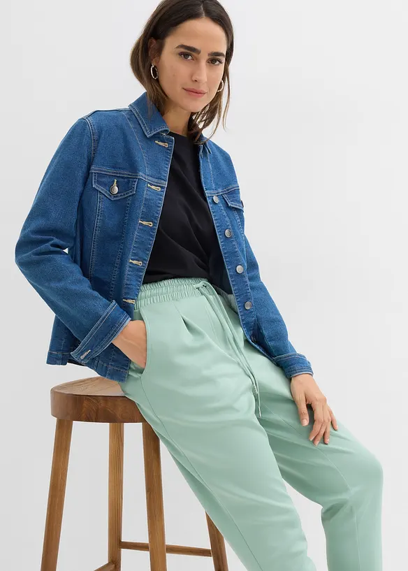 Chino kalhoty z materiálu scuba, bonprix