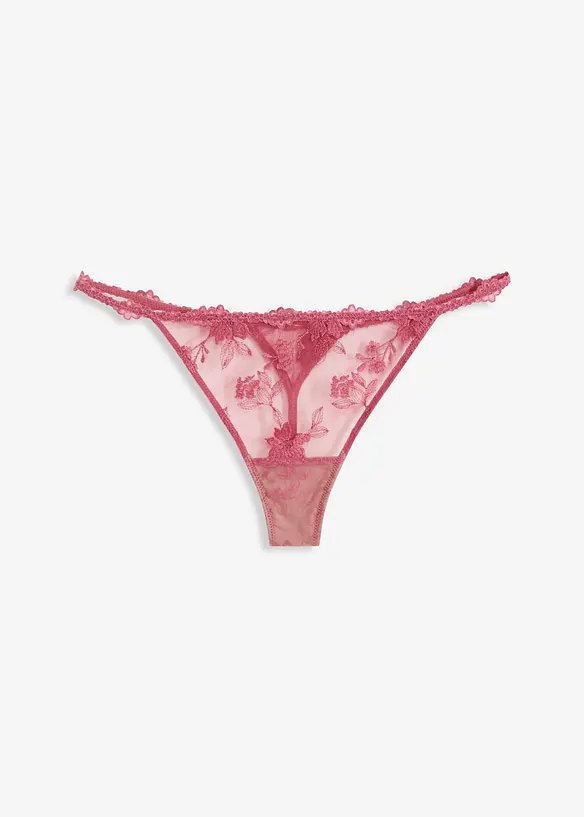 Tanga s květinovou krajkou, bonprix