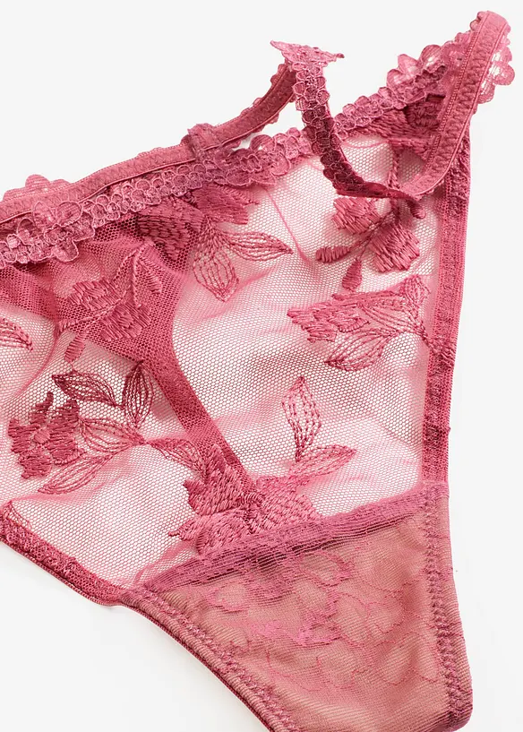 Tanga s květinovou krajkou, bonprix
