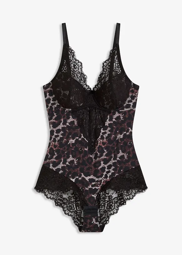 Body s integrovanou vyztuženou podprsenkou, bonprix