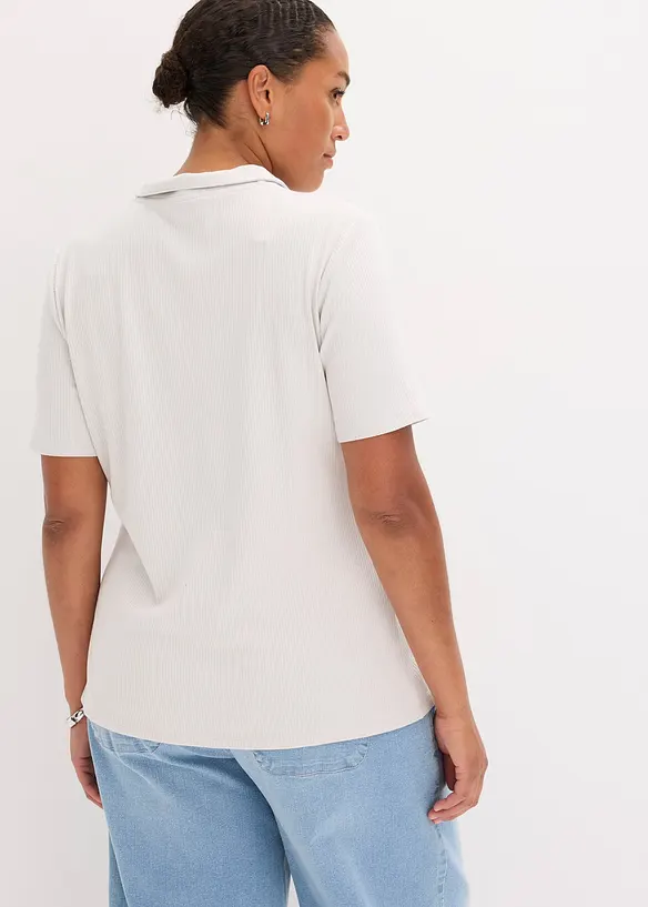 Pólo tričko z viskózové směsi, bonprix