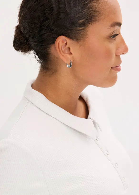 Pólo tričko z viskózové směsi, bonprix