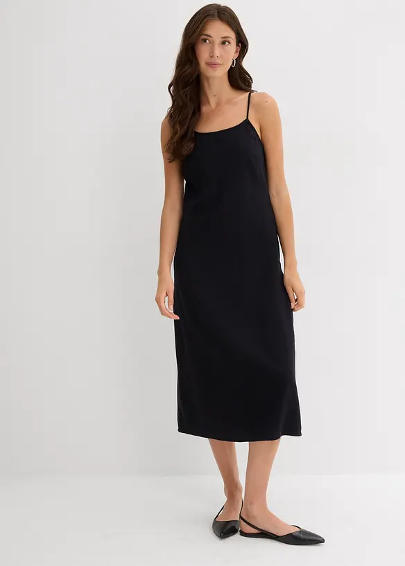 Flanelové šaty na ramínka, z čisté bavlny, bonprix