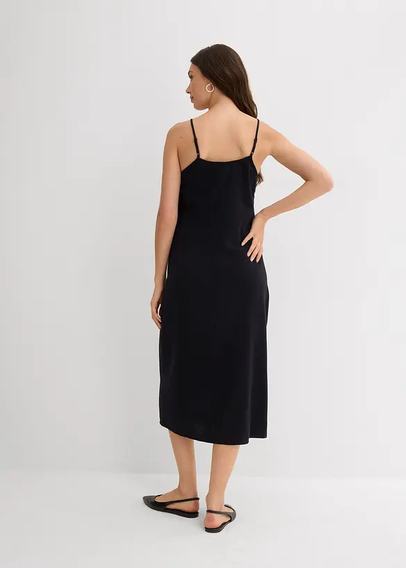 Flanelové šaty na ramínka, z čisté bavlny, bonprix